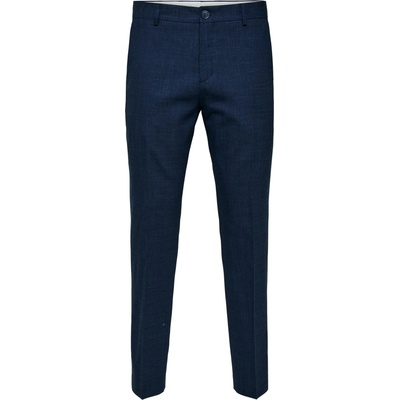 SELECTED Панталон с ръб 'Oasis' синьо, размер 50
