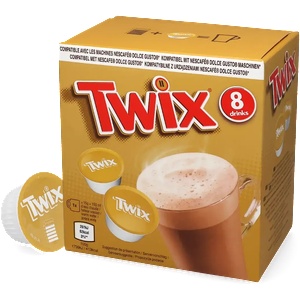 Twix | Горещ шоколад - 8 капсули за Dolce Gusto