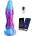 HISMITH WDA006-L Wildolo Fantasy Dildo Vibrator with App 26cm Blue-Pink-Purple