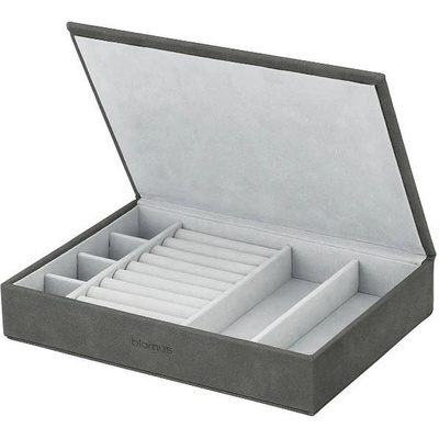 Blomus (Германия) Кутия за бижута blomus sahla в сив цвят - размер m (blomus 68322)