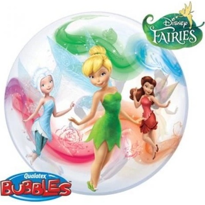 Qualatex 56 cm fóliový balónek kulatý Disney víly