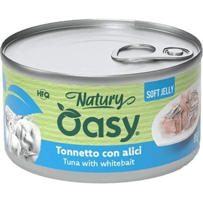 Oasy Natury Soft Jelly Tuna with whitebait 85 g