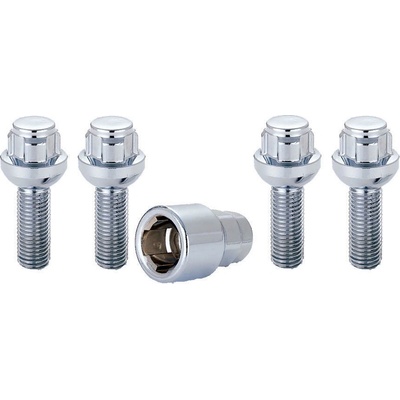 Ferdus 11.212 Bezpečnostní kolové šrouby M12x1.5 L28 koule R13, délka závitu 28 mm, klíč 19