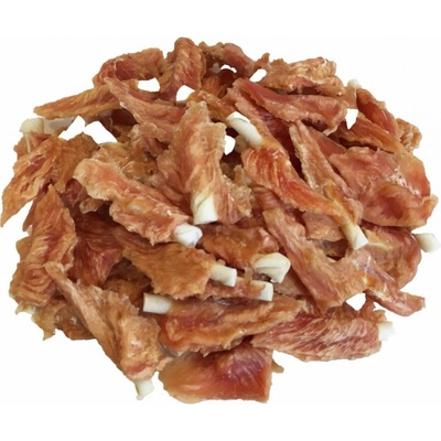 For Dogs and Cats Kuřecí filety na tyčce z buvolí kůže 6 cm 500 g
