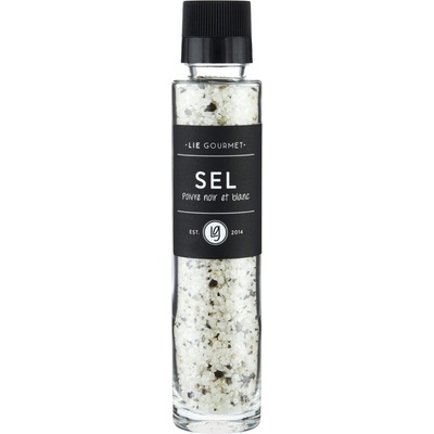 Lie Gourmet Soľ s čiernym a bielym korením 220 g