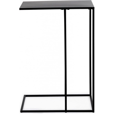 Bizzotto Помощна маса Alrik, 40x30 см, черна (0721863)