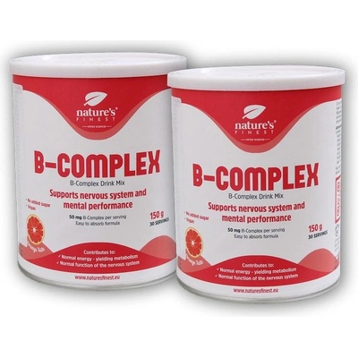 Natures Finest B-complex pomeranč 2 x 150 g