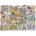Gibsons - Puzzle Curious Creatures - 1 000 piese