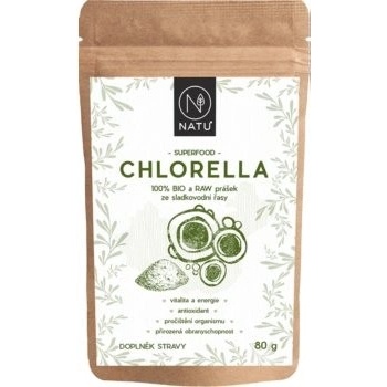 NATU Chlorella BIO prášek 80 g