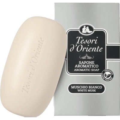 Tesori d'Oriente Тоалетен сапун Tesori d`Oriente Muschio Bianco, 150 гр