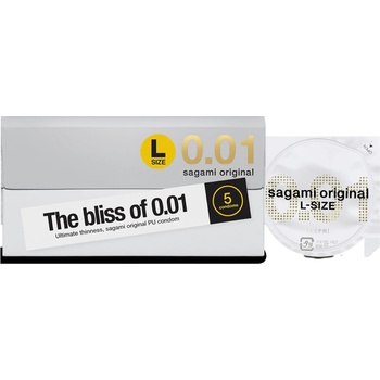 Sagami Сагами Оригинал 0, 01 l - презерватив - 58мм (5бр)