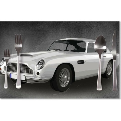 Sablio Prostírání Aston Martin Tmavé pozadí 40x30cm
