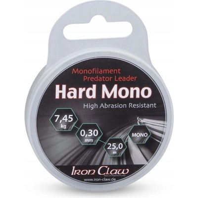 Iron Claw Hard mono 25 m 0,30 mm