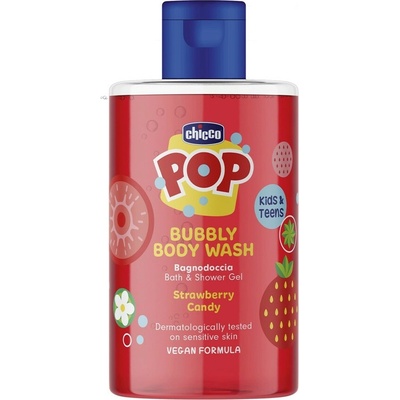 CHICCO Gel sprchový Pop Strawberry candy 300 ml