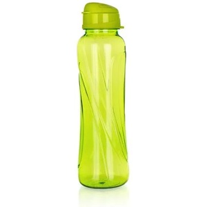  Бутилка, 610 ml, пластмасова, светлозелена, "Slim" 1605ITK040 (1605ITK040)