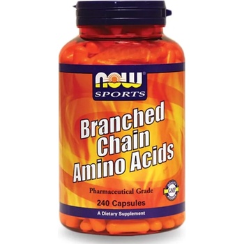 NOW Sports Branched Chain Amino Acids, 240 капсули, Now