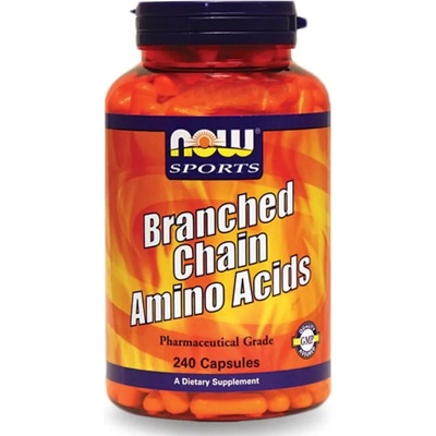 NOW Sports Branched Chain Amino Acids, 240 капсули, Now