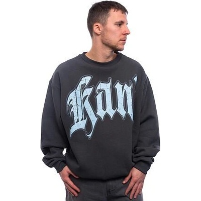 Karl Kani Kani Inside Out Crew dark grey/ light blue