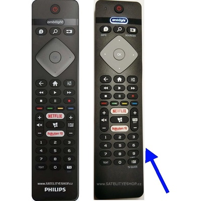 Diaľkový ovládač Philips 996599001511