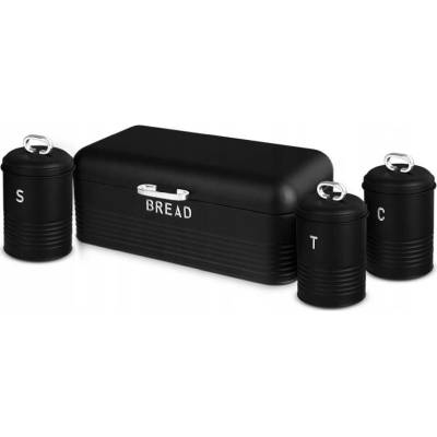 Sada chlebníku Berlinger Haus Black Silver Collection