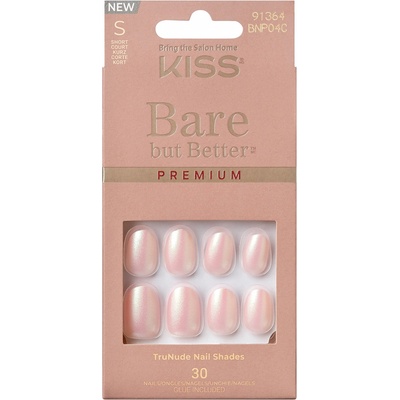 KISS Nalepovacie nechty Bare-But-Better Premium Nails Mocha 30 ks