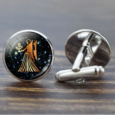 Amparo Miranda manžetové knoflíčky Zvěrokruh Znamení zvěrokruhu Panna – Zboží Dáma