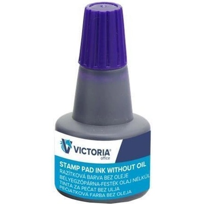 Victoria office Razítková barva modrá 30 ml