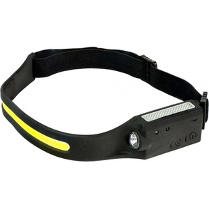 TOPMASTER ЧЕЛНИК TOPMASTER LED АКУМУЛАТОРЕН 300Lm БАТЕРИЯ 1200 mAh USB СЕНЗОР (232508)