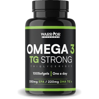 Warrior Omega 3 TG Premium 100 kapsúl