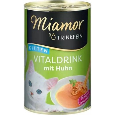 Miamor VitalDrink Kitten s kuracím mäsom 135 ml