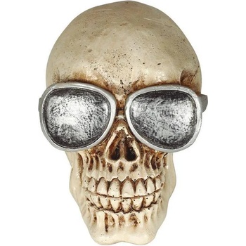 Image 1 of Fiestas Guirca Декорация - Череп с очила 11 см