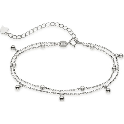 SilveAmo Stříbrný náramek na ruku Twister B21031.16