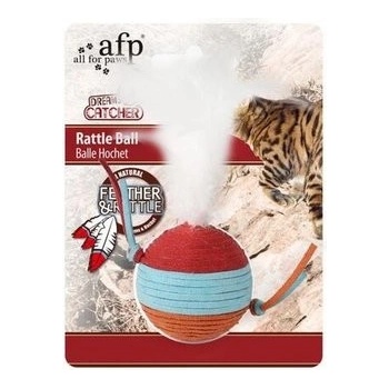 Karlie-Flamingo Hračka pro kočky - Míček s ocáskem ? 4 x 14 cm