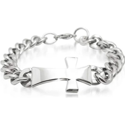 Inori náramek z chirurgické oceli EXBR35 Kříž