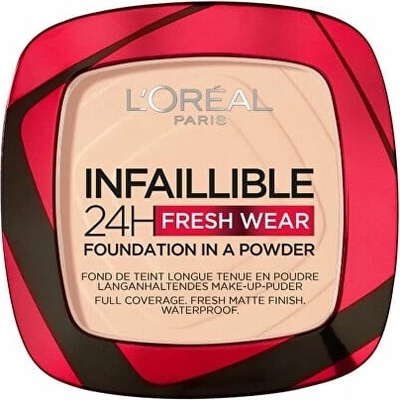 L'Oréal Paris Infaillible 24H Fresh Wear Foundation In A Powder dlouhotrvající pudrový make-up 140 Golden Beige 9 g