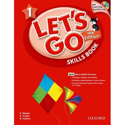 Let´s Go Fourth Edition 1 Skills Book with Audio CD Pack