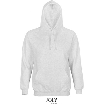 Sol's Condor Unisex mikina s kapuc. biela