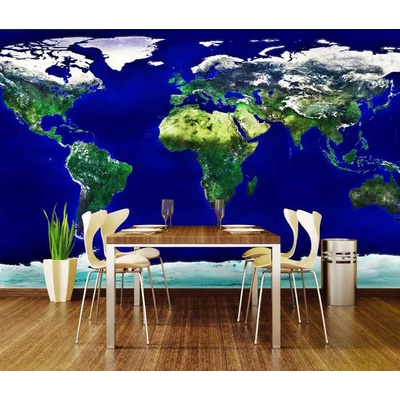 Dimex XL-149 vliesová fototapeta na zeď World Map rozměry 330 x 220 cm