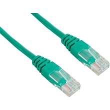 4World 04724 RJ45 bez krytky, Cat. 5e UTP, 1,8m, zelený