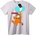 NOONEBRAND Тениска Garfield балон - S, Black