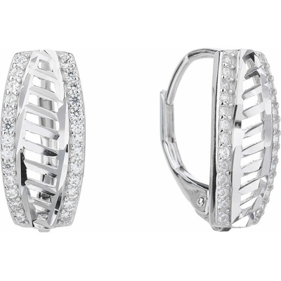 Jan Kos jewellery Stříbrné náušnice MHT-3436/SW00 (Ag 925/1000, 2,06 g)