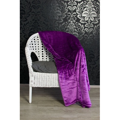TP Mikro flanel deka Premium Fialová 150x200