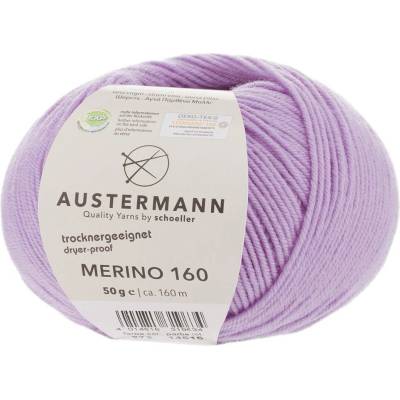 Pletací příze Austermann Merino 160 EXP Barva: 272 FLIEDER