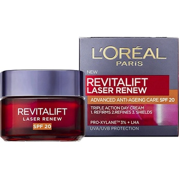 L'Oréal Paris Revitalift Laser Renew Anti-Ageing denní krém proti vráskám SPF20 50 ml