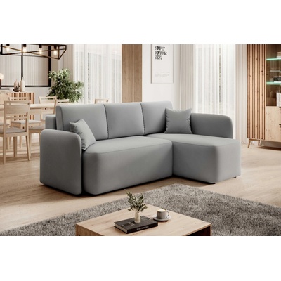 Textilomanie Hadson světle šedá levá – Zboží Dáma