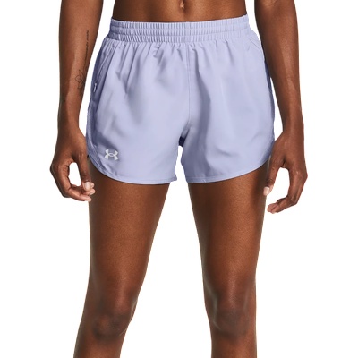 Under Armour Шорти Under Armour Fly-By 3" Shorts Лилав Velikost M