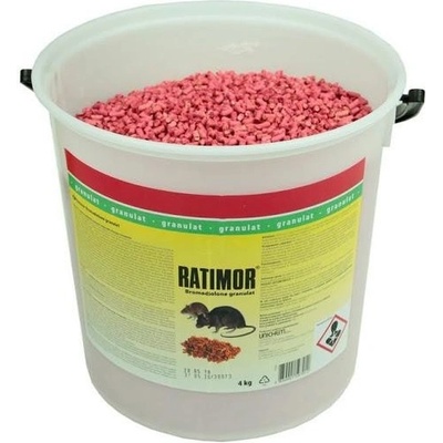 UNICHEM Ratimor plus granule bromadiolón 4 kg