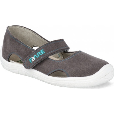 Fare Bare Barefoot baleríny A5165461 šedé
