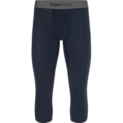 [sn] super.natural Pánské merino 3/4 spodky Base Tight 175 [sn] - navy blazer