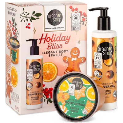 Organic Shop Holiday Bliss Elegant Body Spa Set